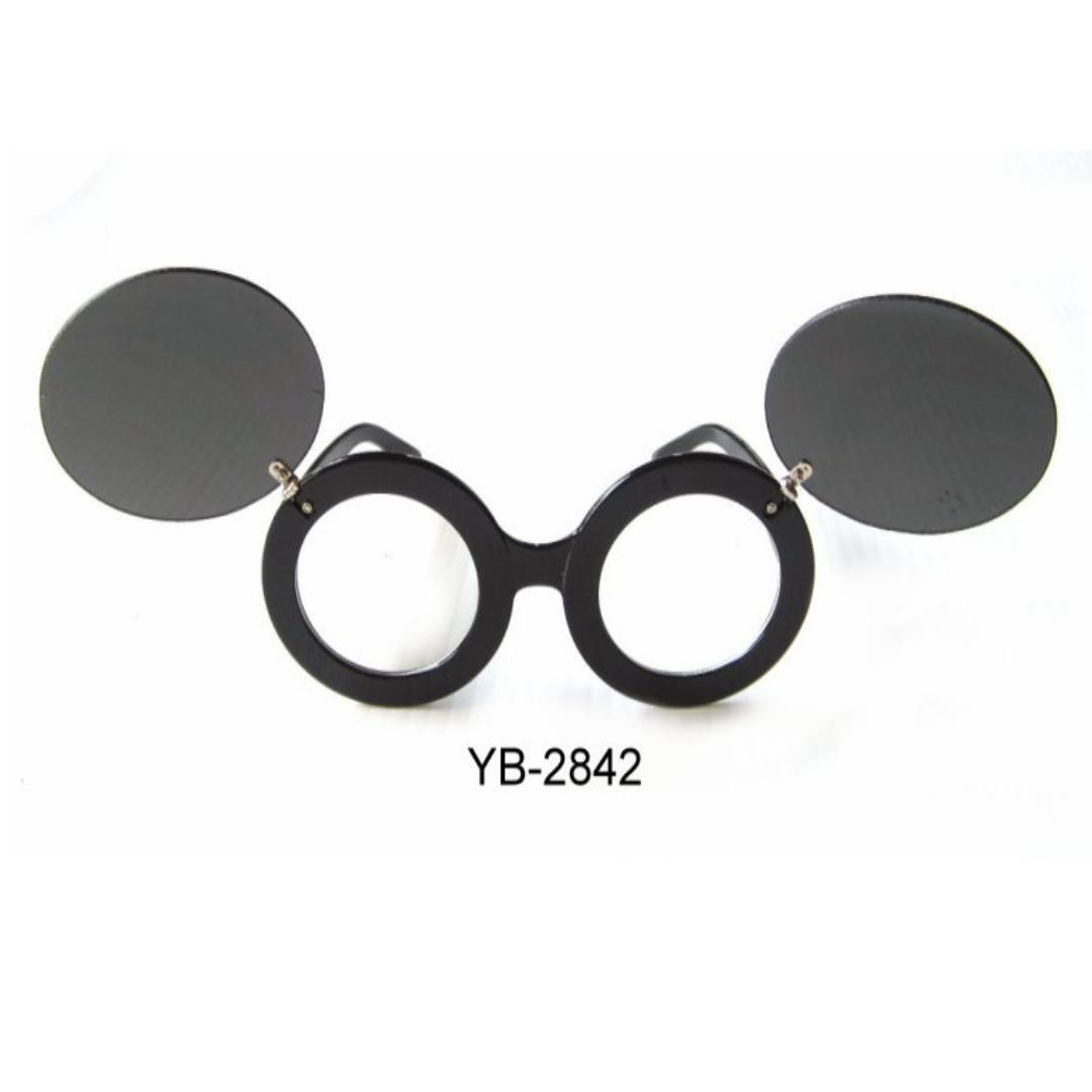 YB-2842 翻蓋眼鏡/Lady Gaga眼鏡/米奇眼鏡